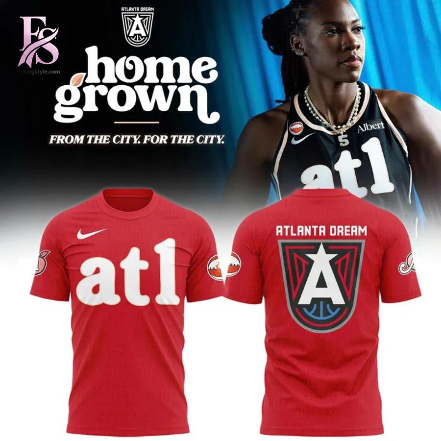 Atlanta Dream Red 2026 Home Grown Shirt