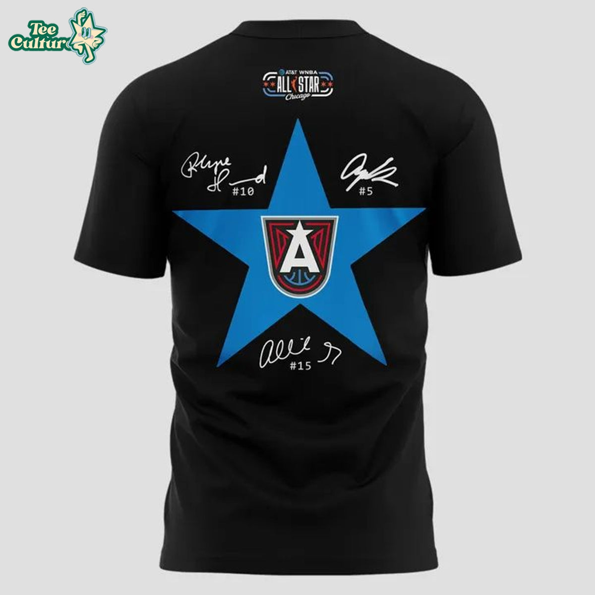 Atlanta Dream Wnba All-stars Print Allisha Gray, Angel Reese And Rhyne Howard Shirt