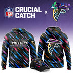 Atlanta Falcons Crucial Catch Intercept Cancer 2026 Hoodie