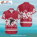 Atlanta Falcons Hawaiian Shirt With Floral Pattern