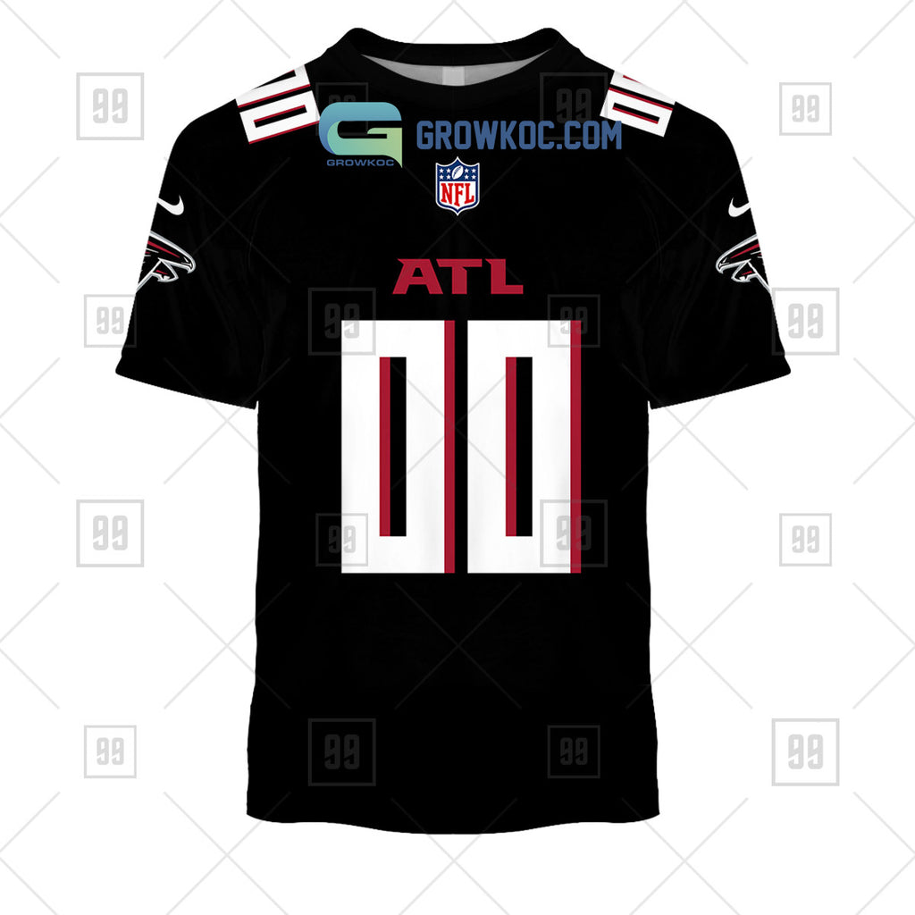 Atlanta Falcons NFL Personalized Home Jersey Hoodie T Shirt