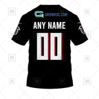 Atlanta Falcons NFL Personalized Home Jersey Hoodie T Shirt