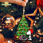 Atlanta Falcons Snoopy Peanuts Custom Christmas Ornament Xmas Tree Decorations