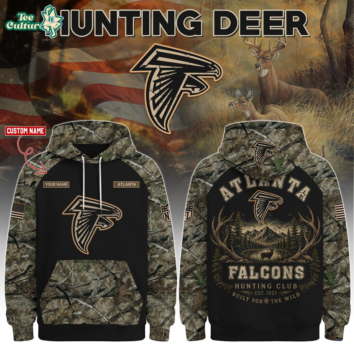 Atlanta Falcons Special Hunting Season 2026 Limited Edition Hoodie