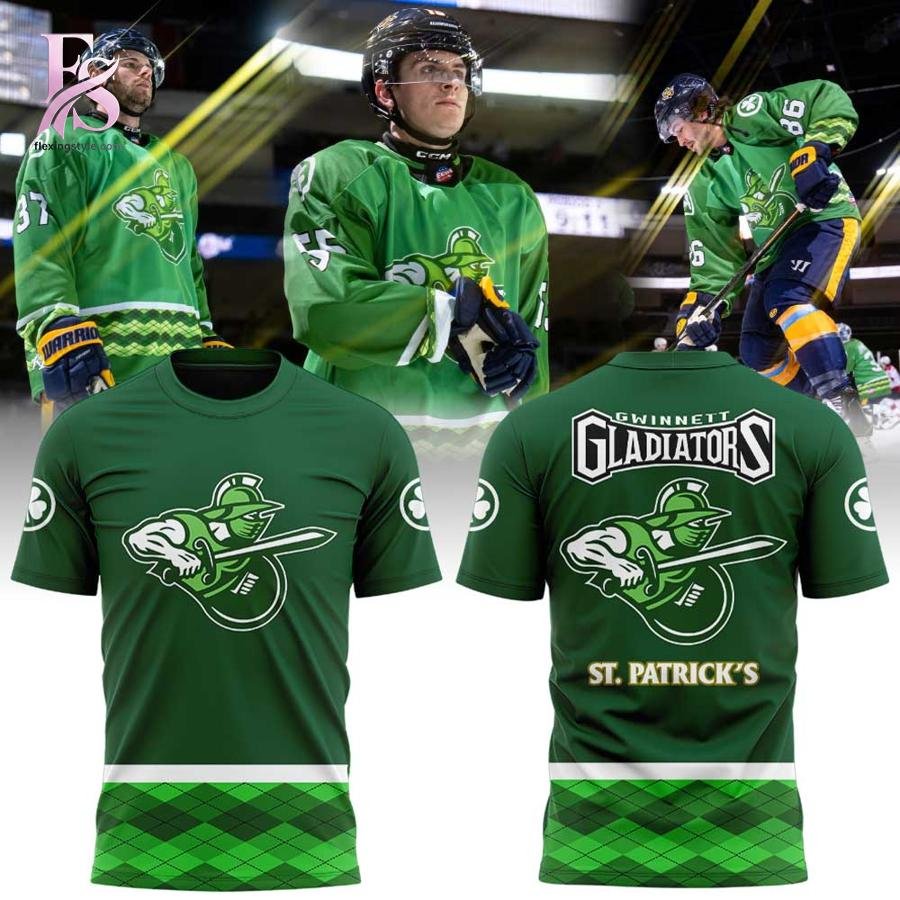 Atlanta Gladiators St. Patrick’s Day Shirt