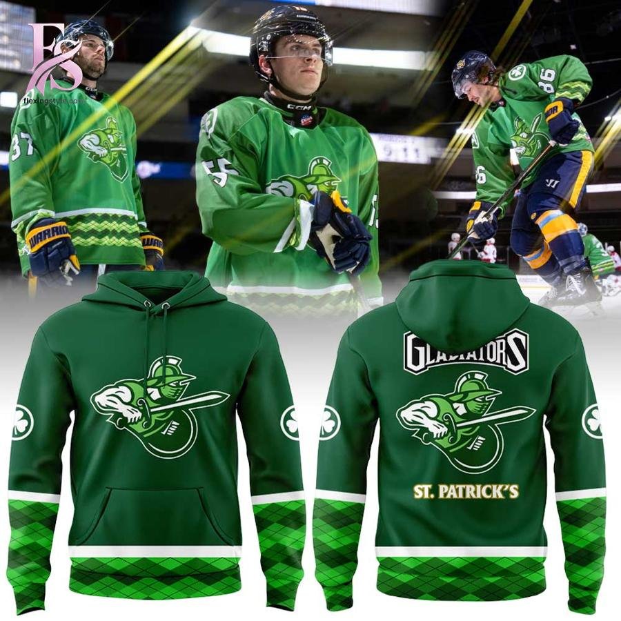 Atlanta Gladiators St. Patrick’s Day Shirt