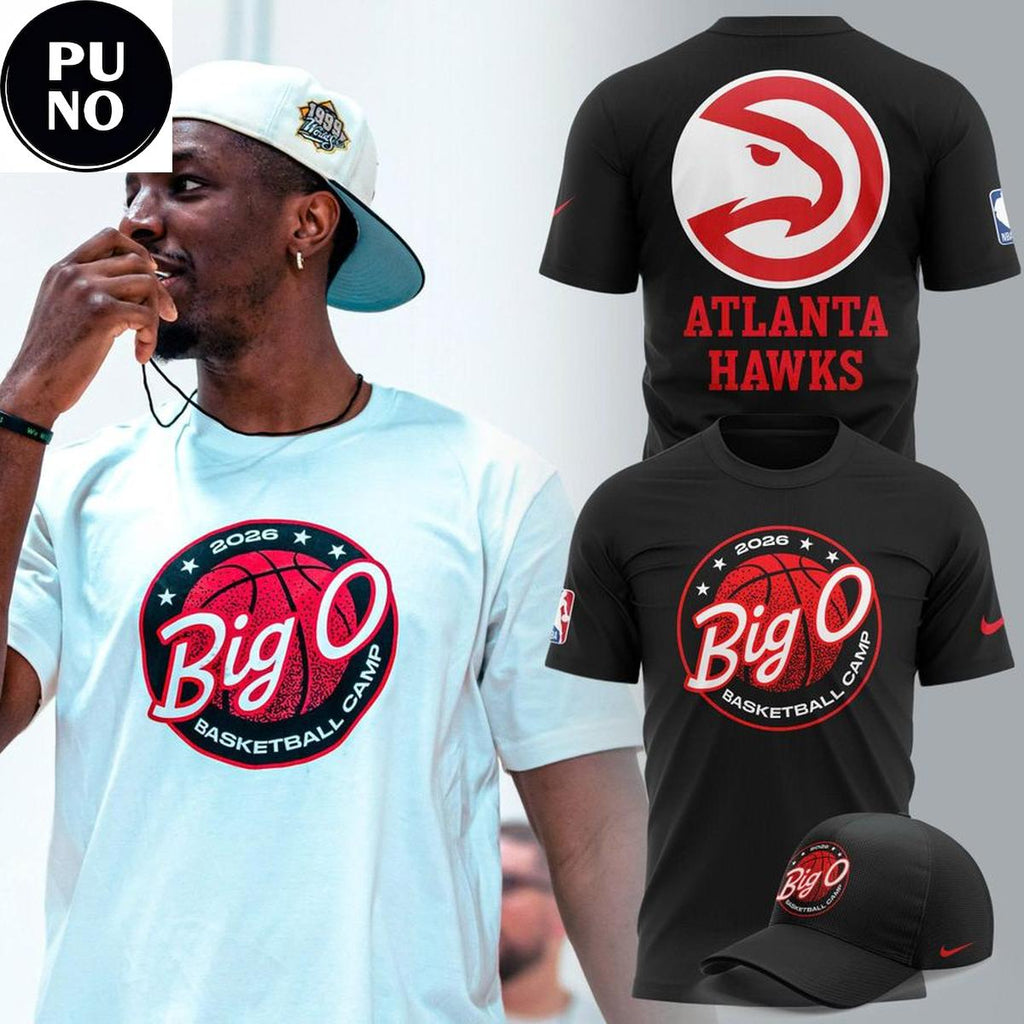 Atlanta Hawks Big O Basketball Camp 2026 T-Shirt