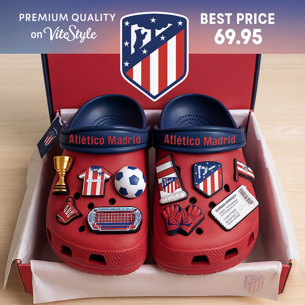 Atletico Madrid Croc Charms