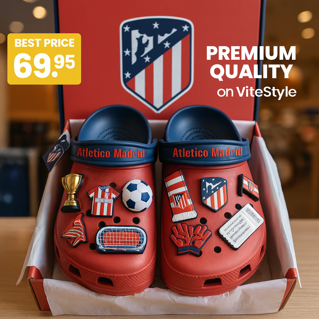 Atletico Madrid Croc Charms