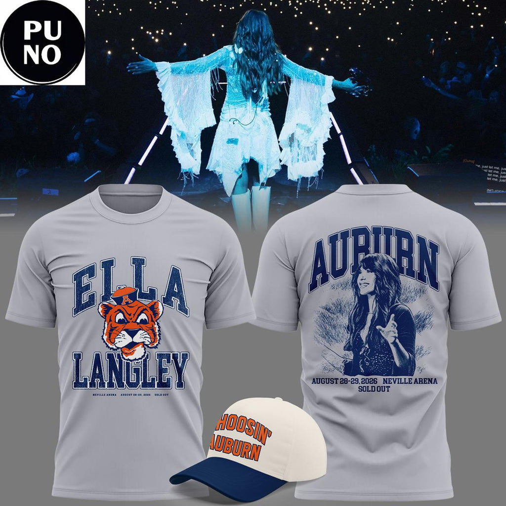 Auburn Tigers x Ella Langley The Dandelion Tour 2026 Hoodie T-Shirt