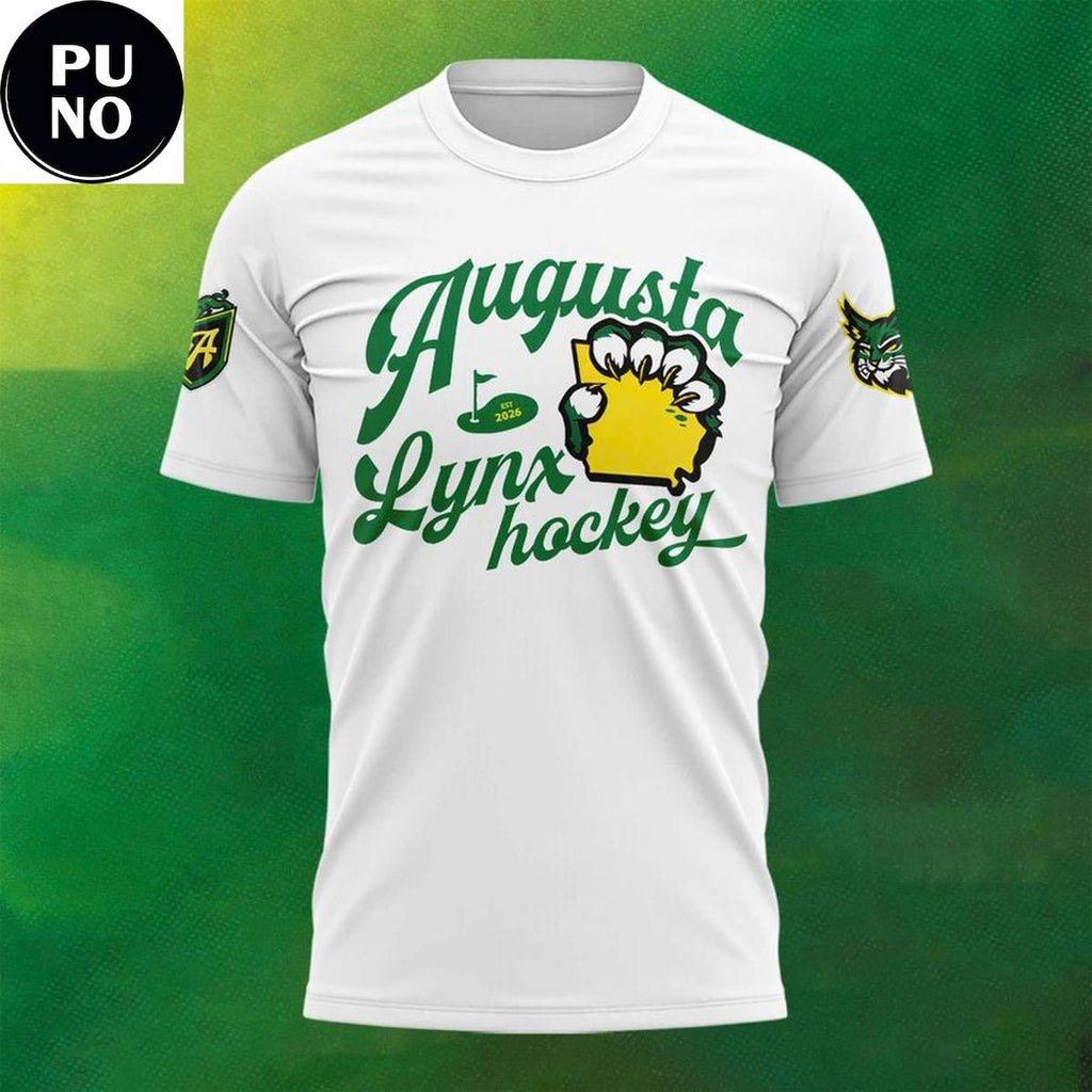 Augusta Lynx Hockey EST 2026 Brand New Logo Hoodie T-Shirt