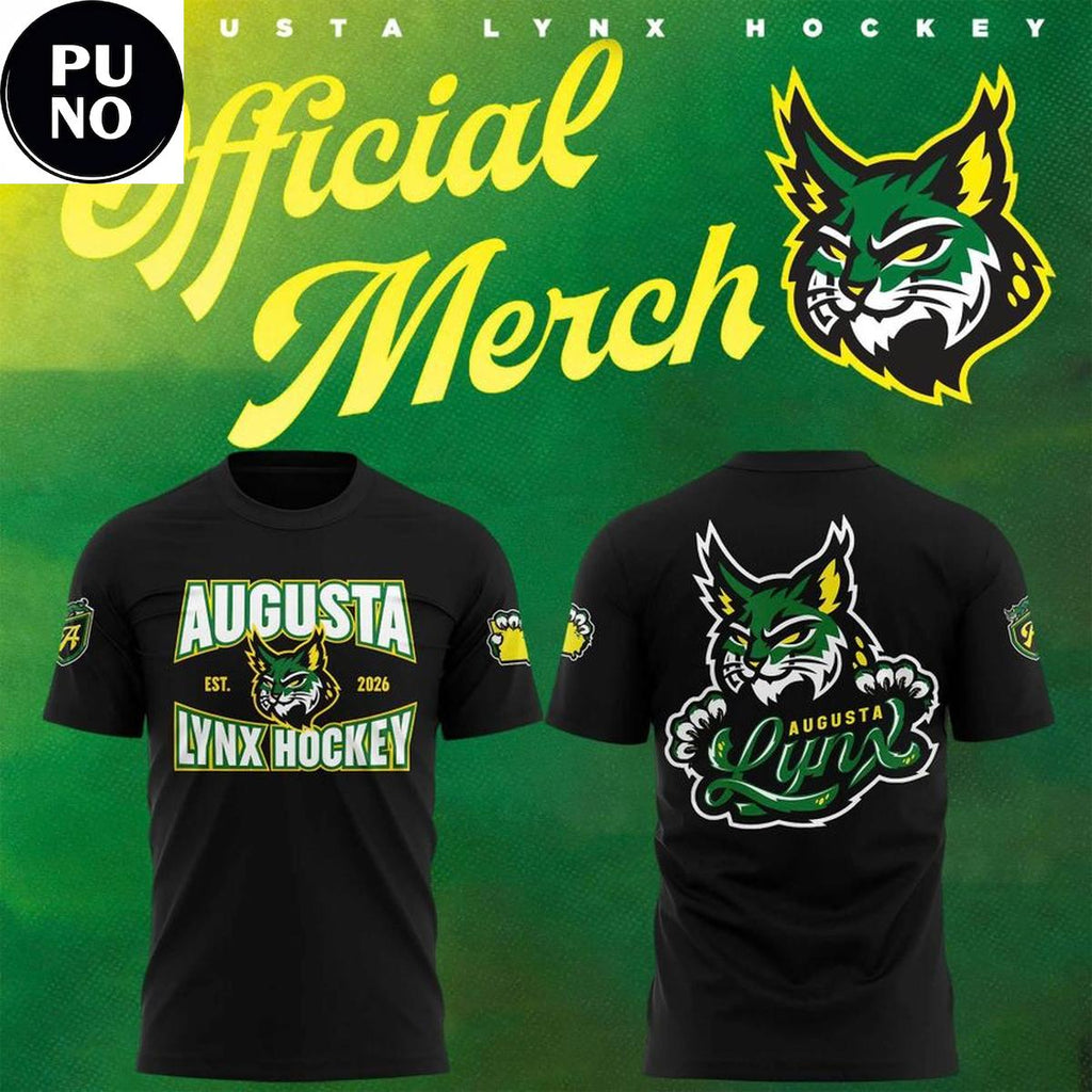 Augusta Lynx Hockey EST 2026 Brand New Logo Hoodie T-Shirt