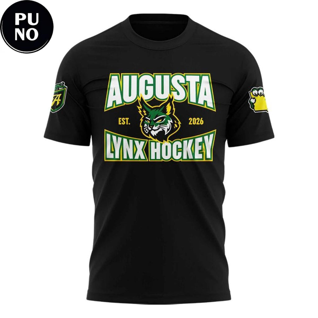 Augusta Lynx Hockey EST 2026 Brand New Logo Hoodie T-Shirt