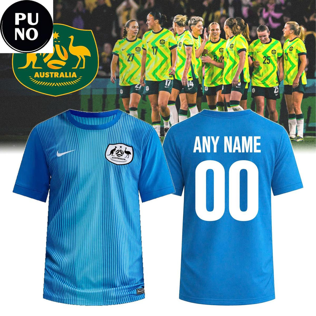 Australia Matildas 2025_26 Home Player Personalized T-Shirt