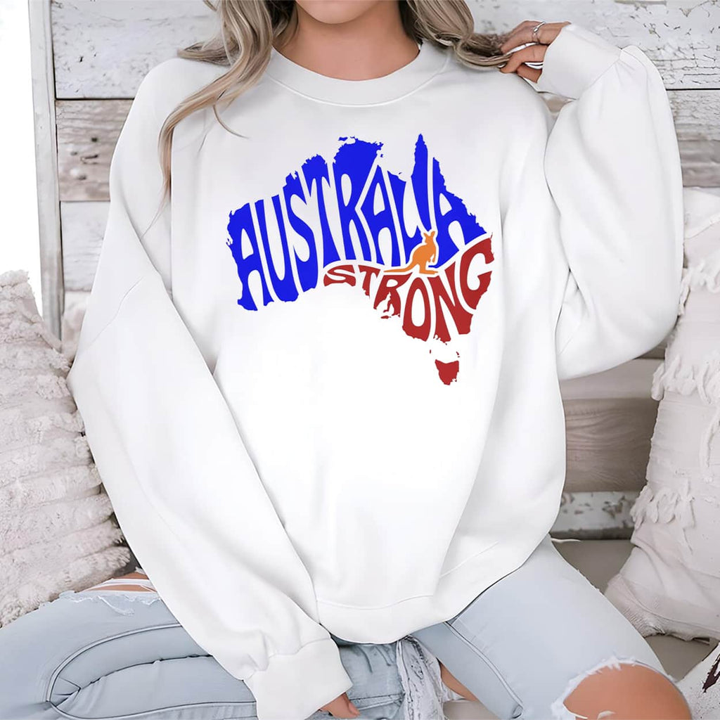 Australia Strong Map Resilience Shirt