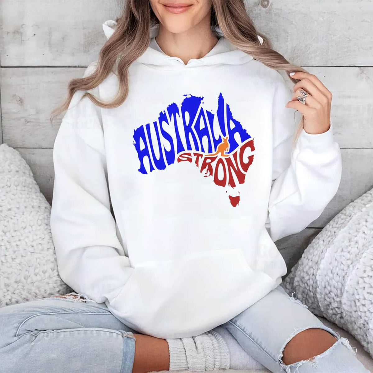 Australia Strong Map Resilience Shirt
