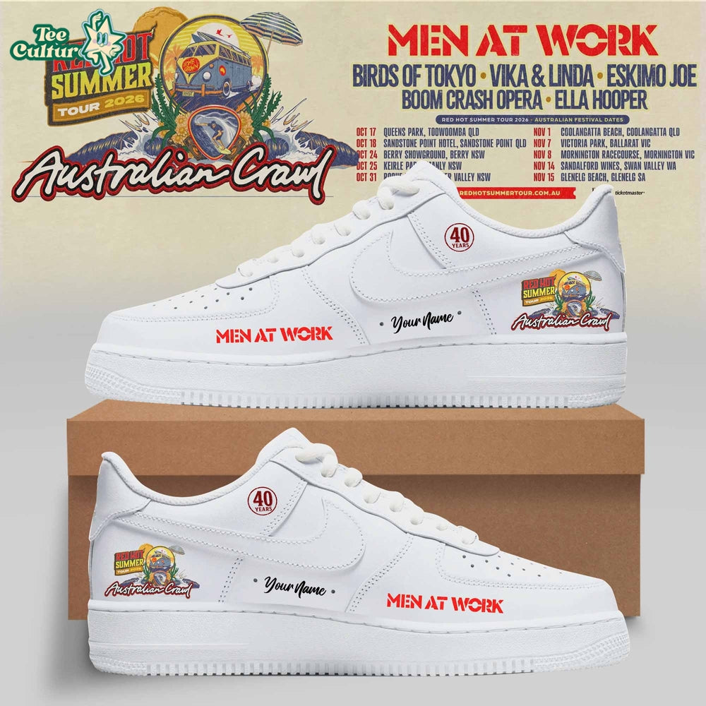 Australian Crawl Red Hot Summer Tour 2026 Af1 V2