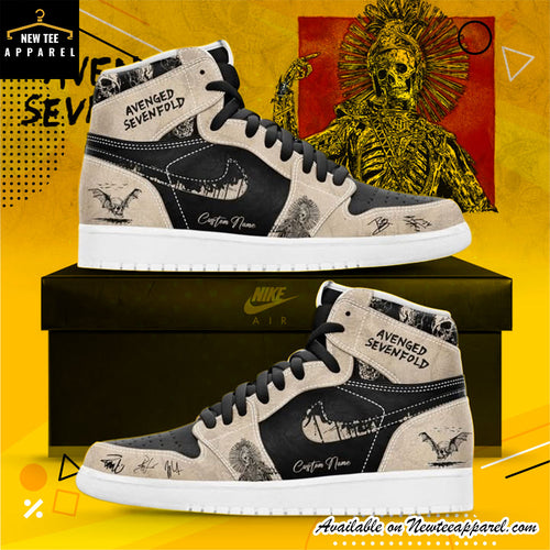 Avenged Sevenfold Custom High-Top Sneakers