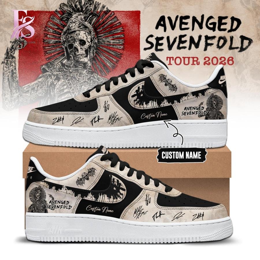 Avenged Sevenfold World Tour 2026 Nike Air Force 1