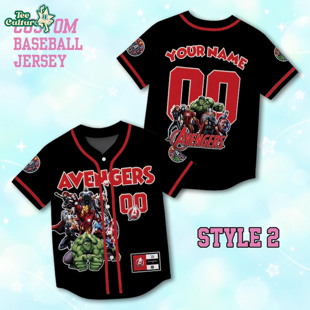 Avengers Encore Avengers Baseball Jersey