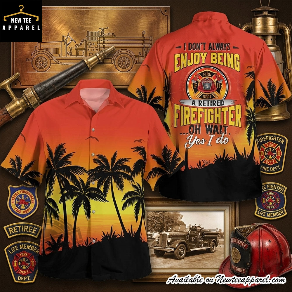 Awesome Firefighteraop Hawaii Shirt
