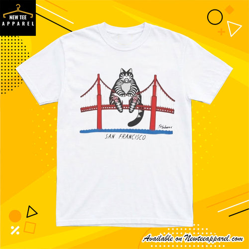 B Kliban Cat San Francisco Bridge Ryan Gosling Project Hail Mary Shirt