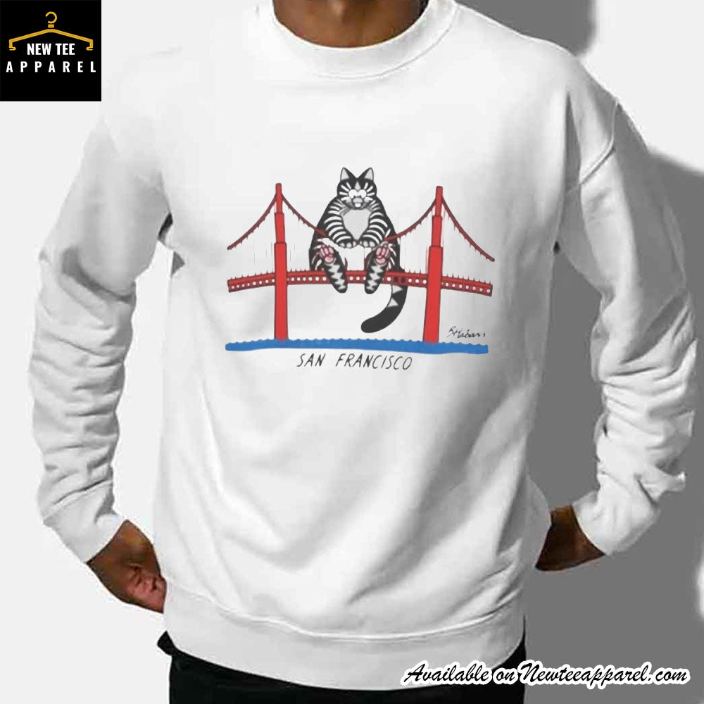 B Kliban Cat San Francisco Bridge Ryan Gosling Project Hail Mary Shirt