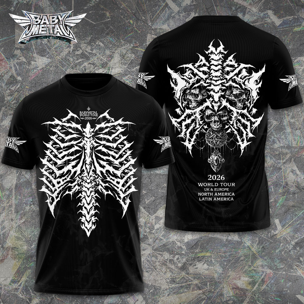 Babymetal World Tour 2026 3D Apparel – GNE6805