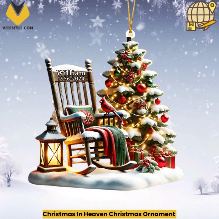 Christmas In Heaven Christmas Ornament
