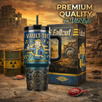 BEST Fallout Vault Tech 40oz Tumbler With Handle