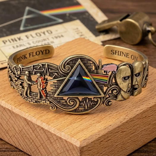 BEST Pink Floyd Tribute Cuff Bracelet