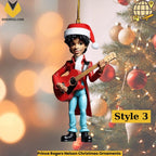 Prince Rogers Nelson Christmas Ornaments