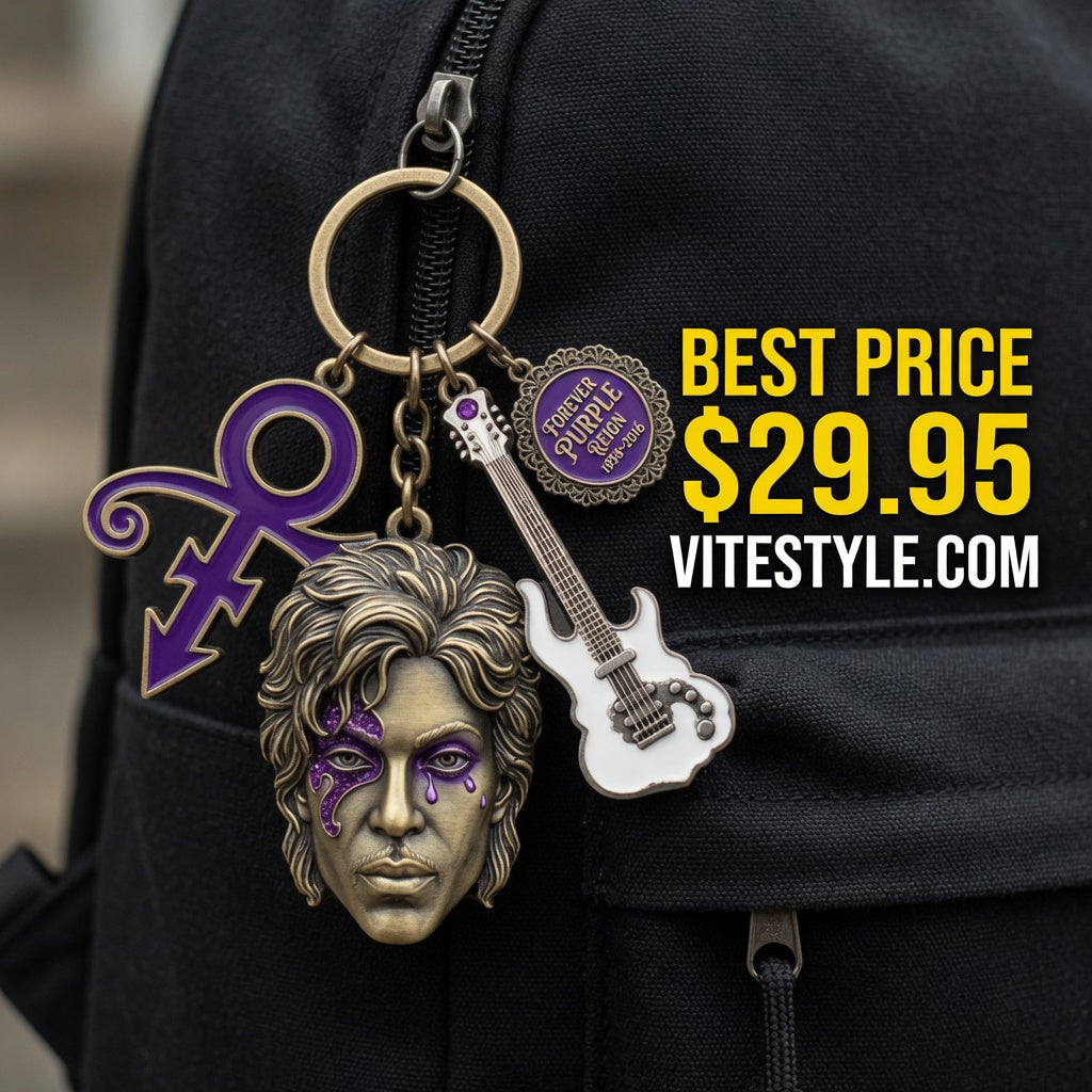 BEST Prince Tribute Keychain