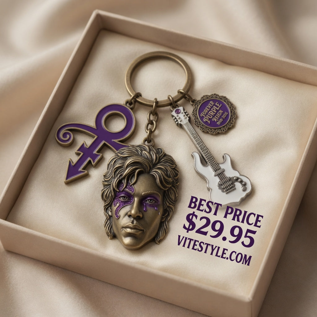 BEST Prince Tribute Keychain
