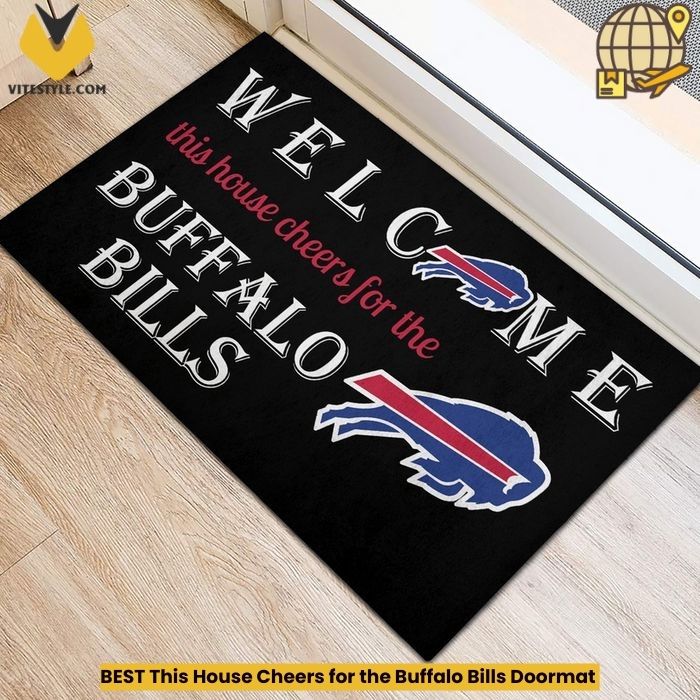 BEST This House Cheers for the Buffalo Bills Doormat