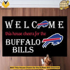 BEST This House Cheers for the Buffalo Bills Doormat