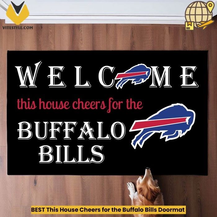 BEST This House Cheers for the Buffalo Bills Doormat