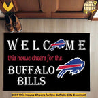 BEST This House Cheers for the Buffalo Bills Doormat