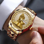 Bible Alloy Luxury Quartz Watch - TMTHU 300