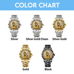 Bible Alloy Luxury Quartz Watch - TMTHU 300