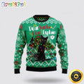 Black Cat I Can Explain Christmas Funny Ugly Christmas Sweater Perfect Christmas Gift For Cat Lover