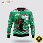Black Cat I Can Explain Christmas Funny Ugly Christmas Sweater Perfect Christmas Gift For Cat Lover