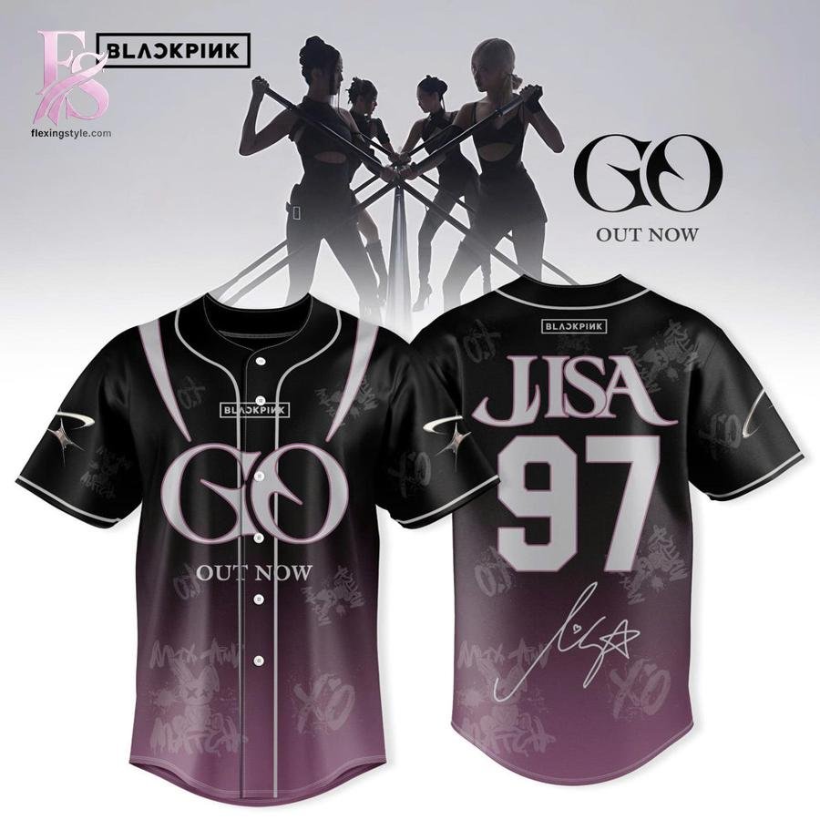 BLACKPINK ‘GO’ OUT NOW Lisa Baseball Jersey