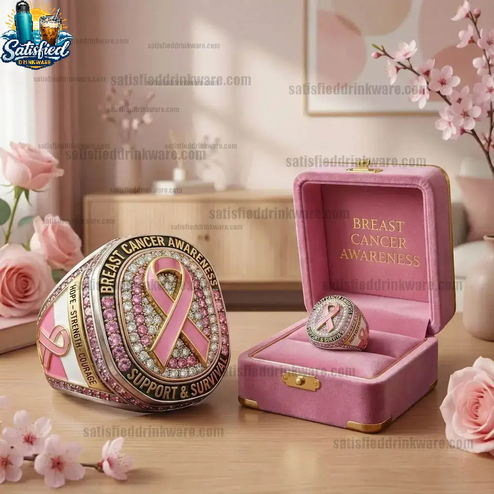 BREAST CANCER AWARENESS Prenium Ring