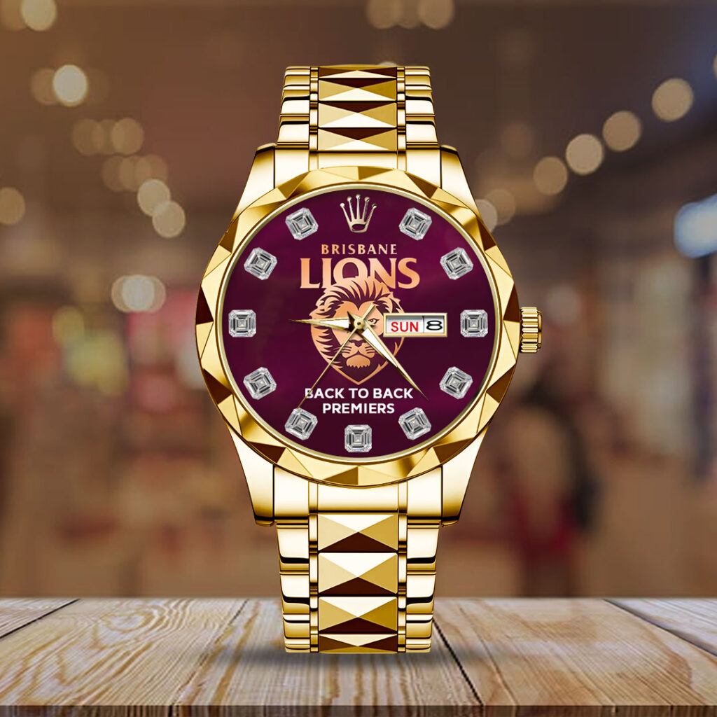 Brisbane Lions Alloy Luxury Quartz Watch - TMTHU1453
