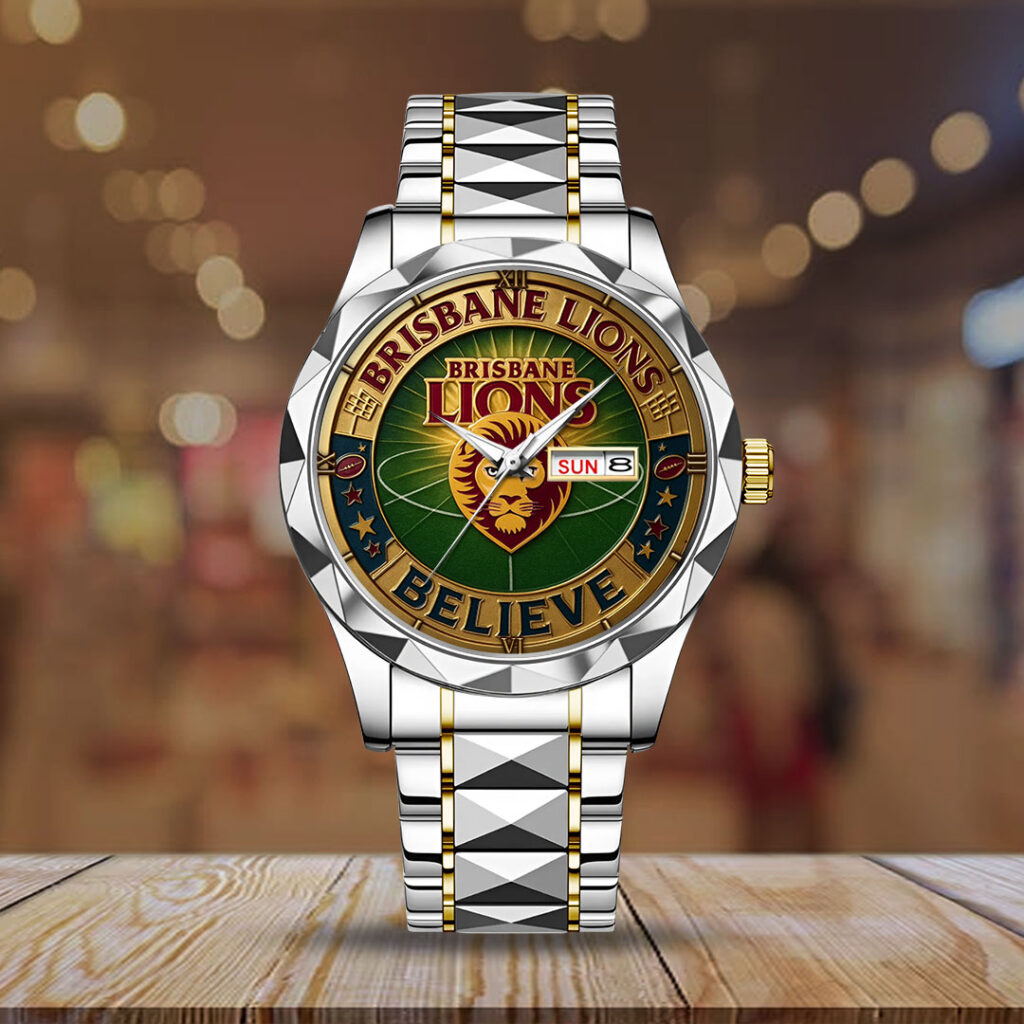 Brisbane Lions Alloy Luxury Quartz Watch - TMTHU1195