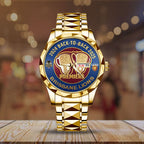 Brisbane Lions Back To Back Premiers Alloy Luxury Quartz Watch - TMTHU1710