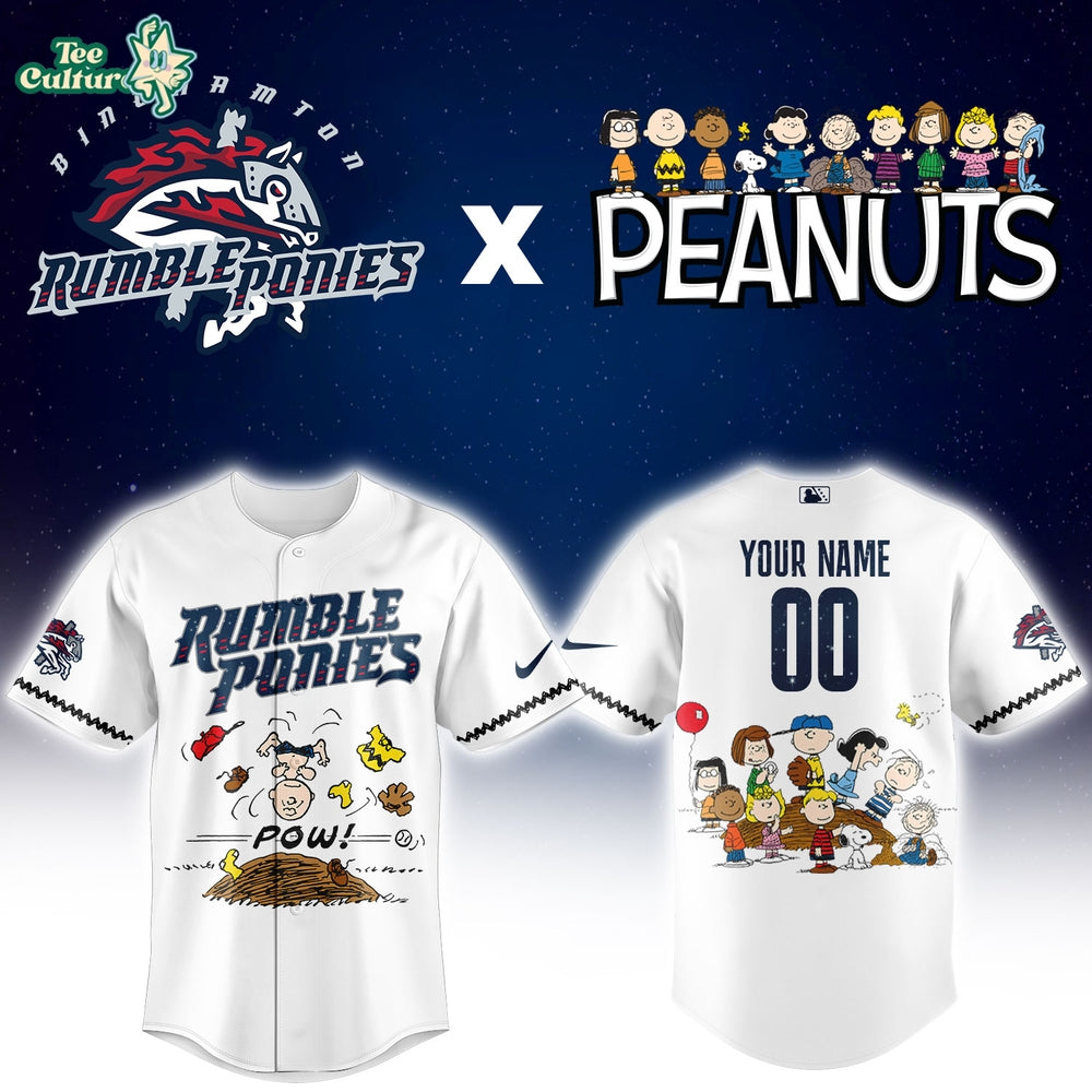 B.Rumble Ponies Peanuts 2026 Night Limited Jersey