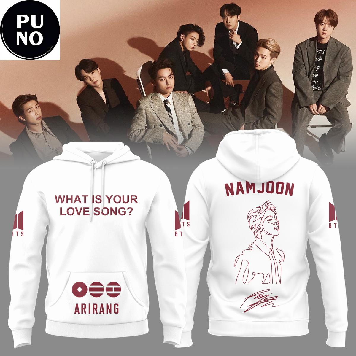 BTS 2026 What Is Your Love Song? Hoodie T-Shirt