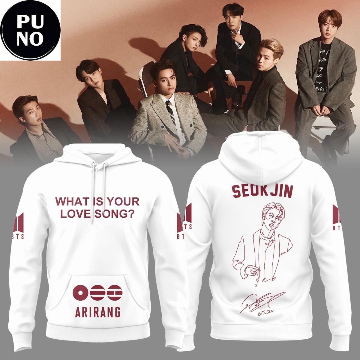 BTS 2026 What Is Your Love Song? Hoodie T-Shirt